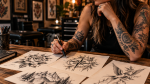 Tattoo Artist’s Creative Sketchbook